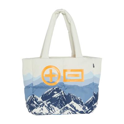 Shopper CHIEMSEE, Damen, bunt (blazing orange), Kunstfaser, mehrfarbig, Taschen Shopper, - mit bequem gepolsterten Trägern