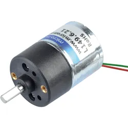 GM27 21 6V - Getriebemotor 27 mm, 21:1, 6 V DC