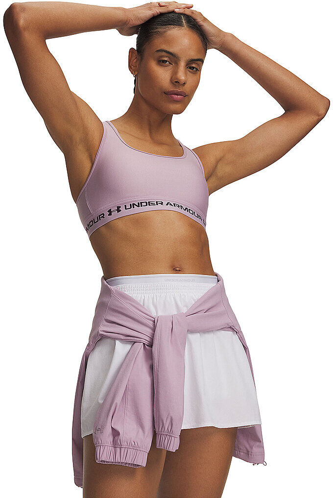 UNDER ARMOUR Damen Sport-BH Armour Crossback Medium Support rosa   M W