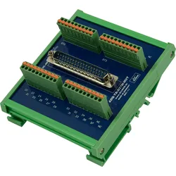 ALLDAQ 111750 - Anschlussblock, 37-polig Sub-D, Phoenix-Klemmen