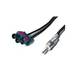 Dietz 8556 TWIN-FAKRA-Antennenanschluss / Stecker auf einen 150 Ohm Antennena...
