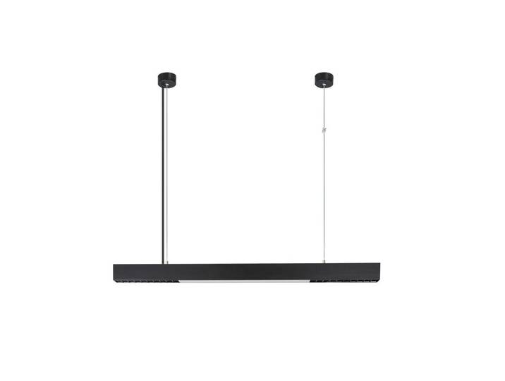 ZMH Led-Pendelleuchte Marenwynne 107/7/150 cm, Schwarz, Metall, Mode, LED integrated, 7x150x107 cm, Lampen & Leuchten, Innenbeleuchtung, Hängeleuchten, Pendelleuchten