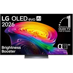 LG OLED65C6ELB (65", C6, OLED, 4K, 2026), TV, Schwarz