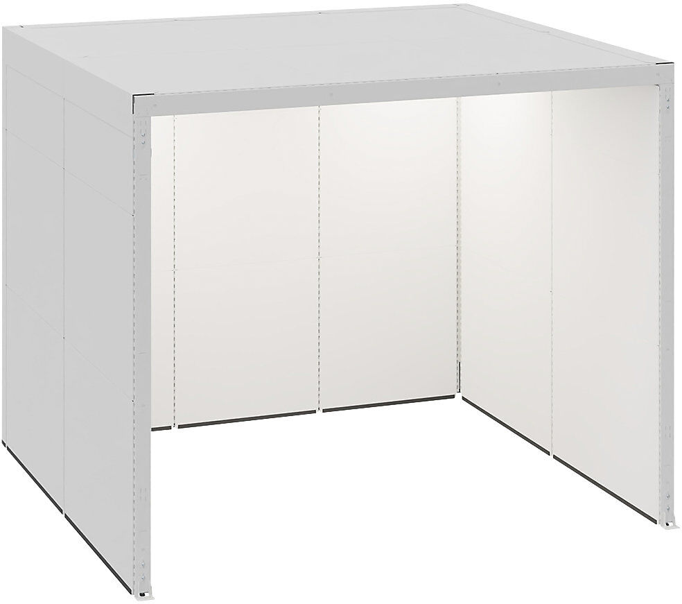 kaiserkraft Raumkabine offen, Büro / Industrie, LxBxH 3230 x 2630 x 2610 mm