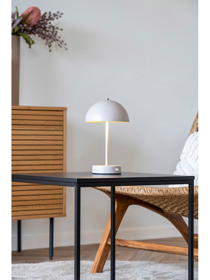 House Nordic LED-Tischleuchte "Holt" in Creme - (H)25 x Ø 15 cm - onesize