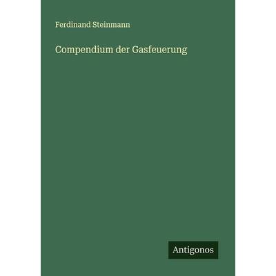 Compendium der Gasfeuerung, Taschenbuch von Ferdinand Steinmann, Antigonos Verlag, 978-3-388-94469-2