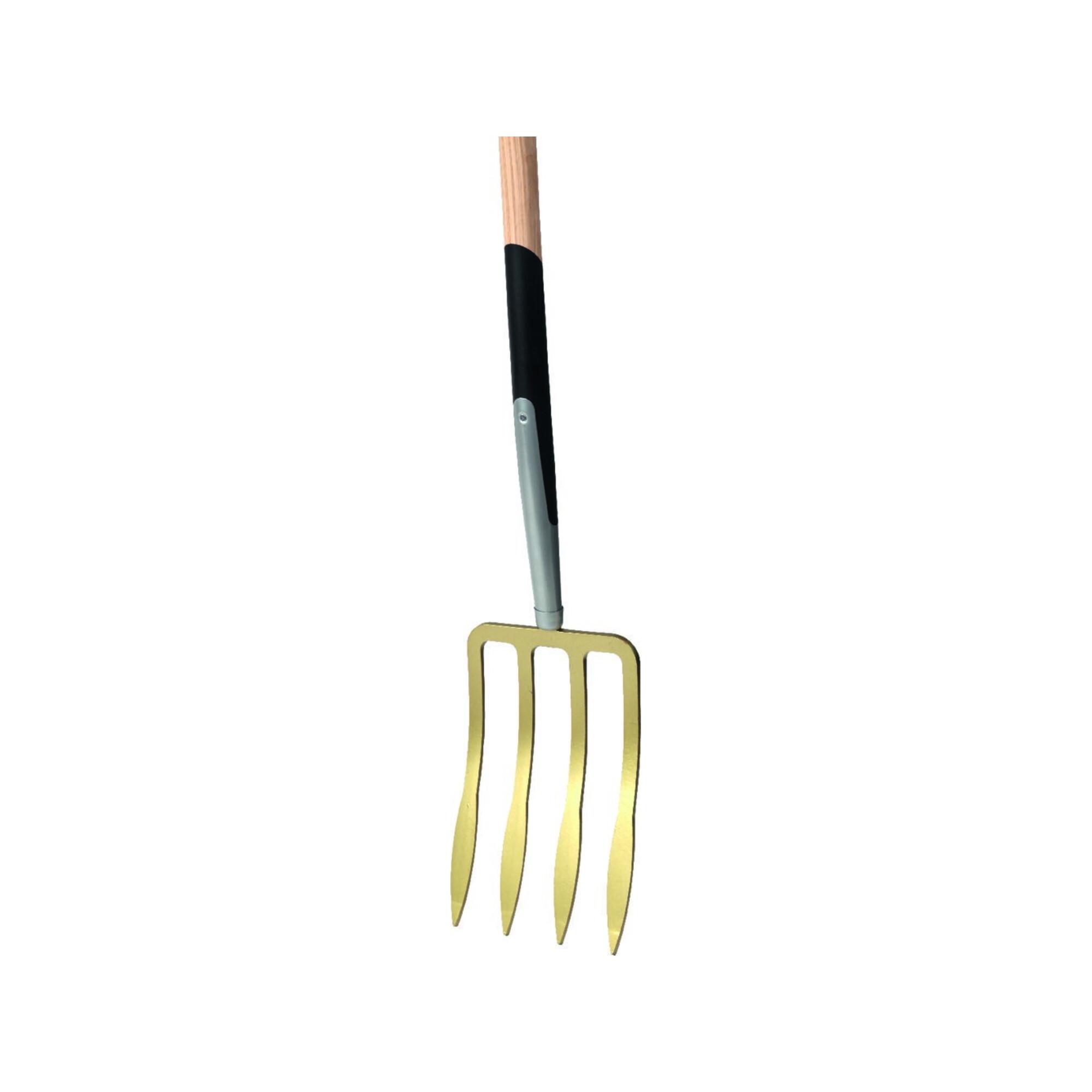 floraworld Spatengabel 190mm 4 Zinken mit Stiel (018822)