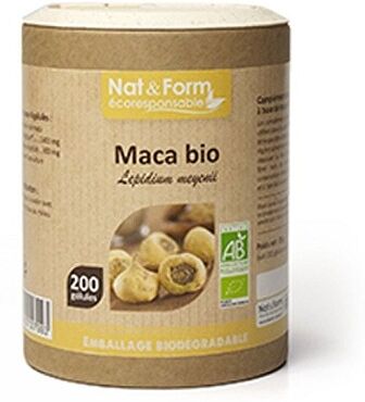 Nat&Form Maca do Peru Bio 90 cápsulas