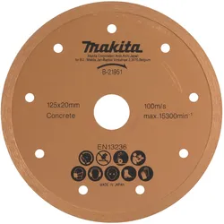 Makita Diamant-Sägeblatt 125mm (B-21951)