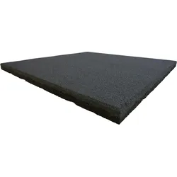ErgoFloor - ErgoTile Quad Gummifliesen 500x500x15 mm Grau (C1)