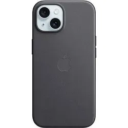 Apple Feingewebe Case mit MagSafe für Apple iPhone 15, schwarz