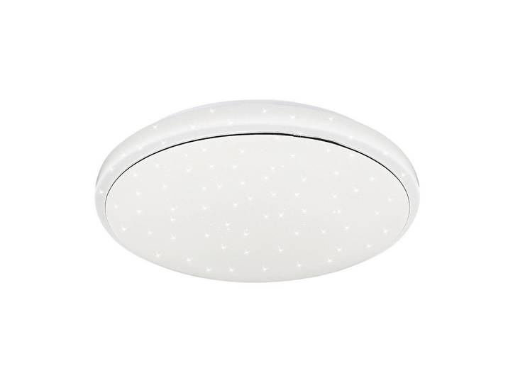 Led-Deckenleuchte Jasper, Weiß, Metall, Kunststoff, rund, 49x10x49 cm, RoHS, Europäischer Sicherheitsstandard, einfach zu transportieren, Lampen & Leuchten, LED Beleuchtung, LED-Deckenleuchten