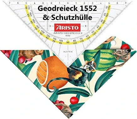ARISTO Geodreieck 16,0 cm, Acrylglas
