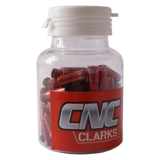 Clarks 4mm CNC Aluminium 100pcs 100pcs Rot (CP-G-01-DP-RED)