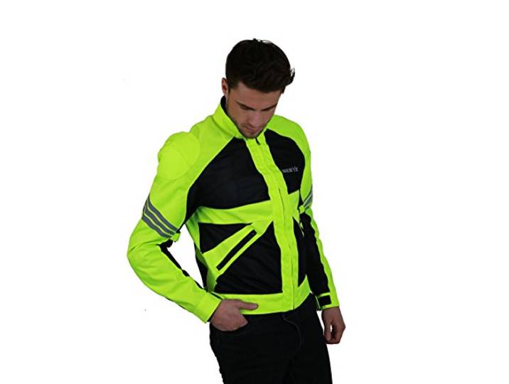 Nerve Go Sommer Motorradjacke, NeonGelb, 3XL