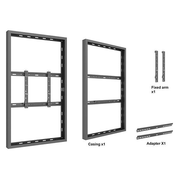 Multibrackets Monitor Rahmen, Wandmontage, 75"/1263 (1263)