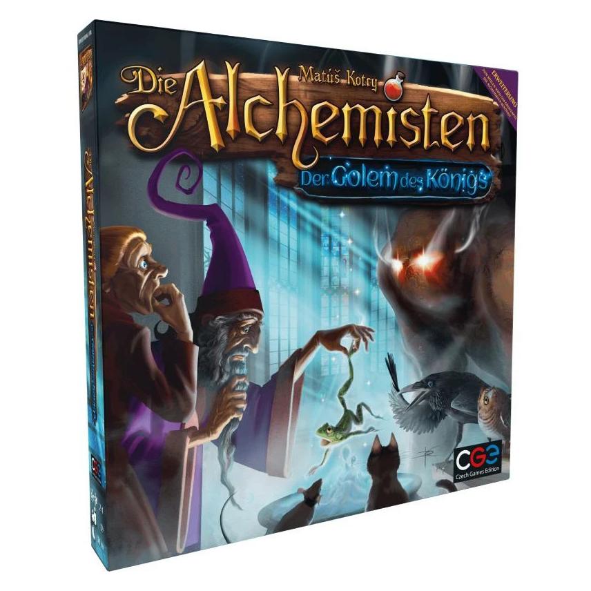 Czech games edition Kennerspiel Die Alchemisten: Golem des Königs (Deutsch, 2 - 4 Spieler) (4260664070429)