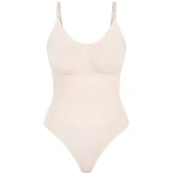 SMILODOX Shapewear String Bodysuit Nysa, Größe XS in Orange Orange
