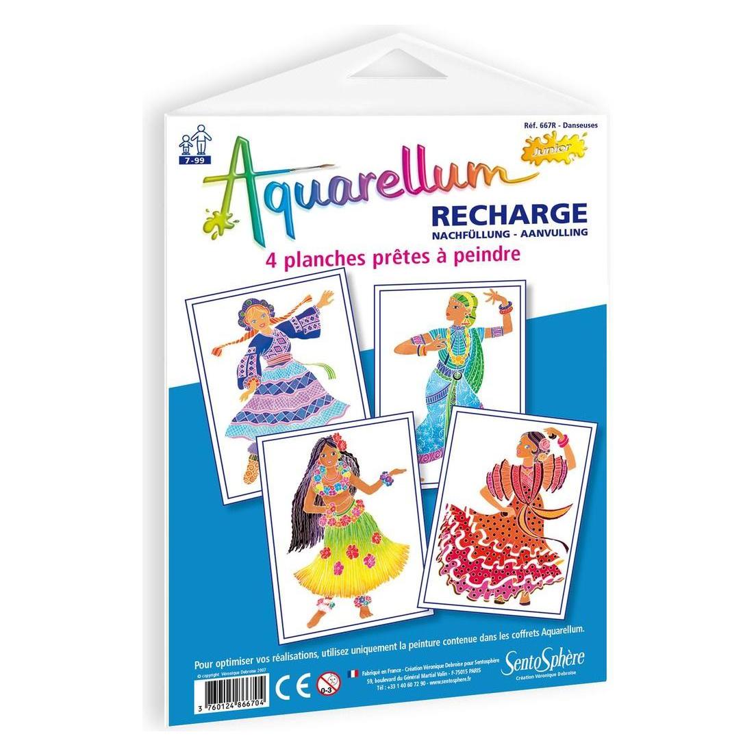 Sentosphere aquarellum junior nachfüllen tänzerinnen (667R)