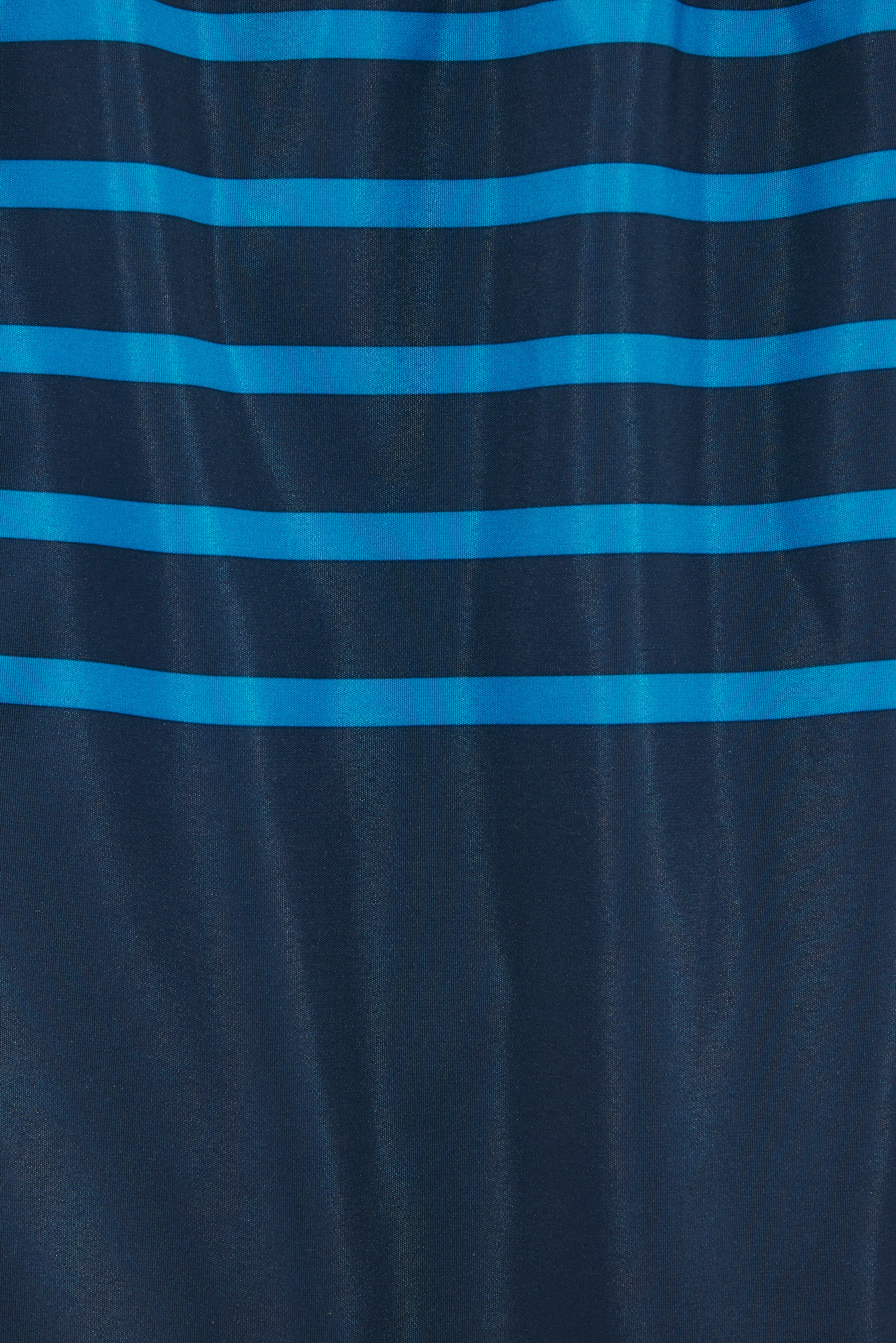 Badeshorts JOHN DEVIN, Herren, Gr. L, N-Gr, blau (marine, blau), Polyester, gestreift, Badehosen Badeshorts, mit platziertem Streifendesign