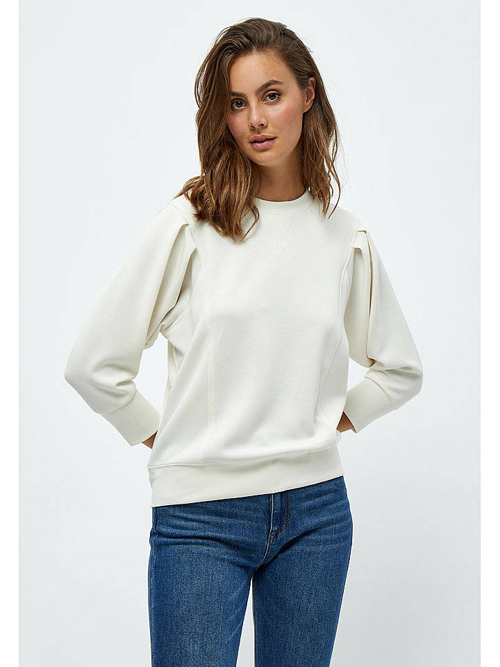 Peppercorn Sweatshirt "Laila" in Weiß - XL
