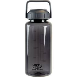 Highlander Trinkflasche 1000 ml Kunststoff CP296-BK NJORD 1000 TRITAN Flasche Schwarz