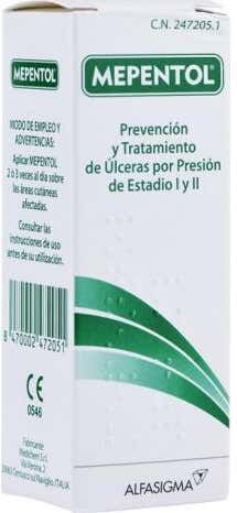 MEPENTOL Pulverizador para Úlceras 20 ml