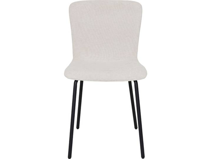 Stuhl Safa beige Stoff/Metall