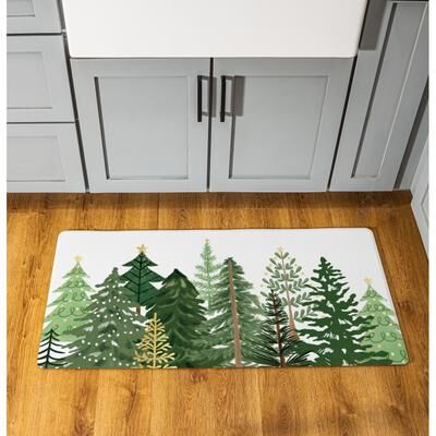 Evergreen "Shades of Green Anti-Fatigue Door Mat - 40"" x 20"""
