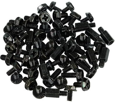 Phobya Mainboard screw kit Black Edition