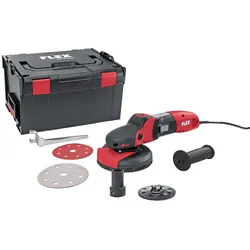 Flex Schleifmaschine SUPRAFLEX SE 14-2 125 Set 391.174 für Holz, Stein + Metall