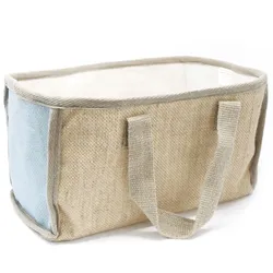 Lrg Shopping Basket - 33x18x20cm - Teal