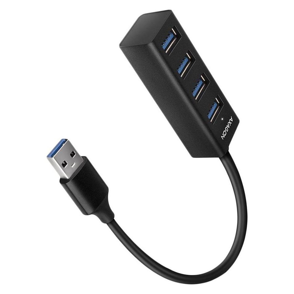 Axagon HUE-M1AL (USB-A, 4 Ports) (HUE-M1AL)