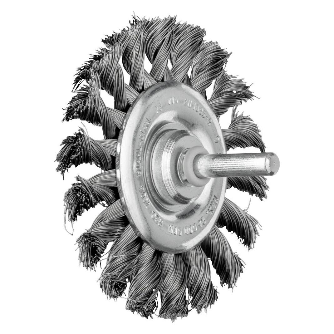 Pferd Rundbürste mit Schaft. gezopft POS RBG 7006/6 ST 0.35 VPE: 10 (POS RBG 7006/6 ST 0,35)