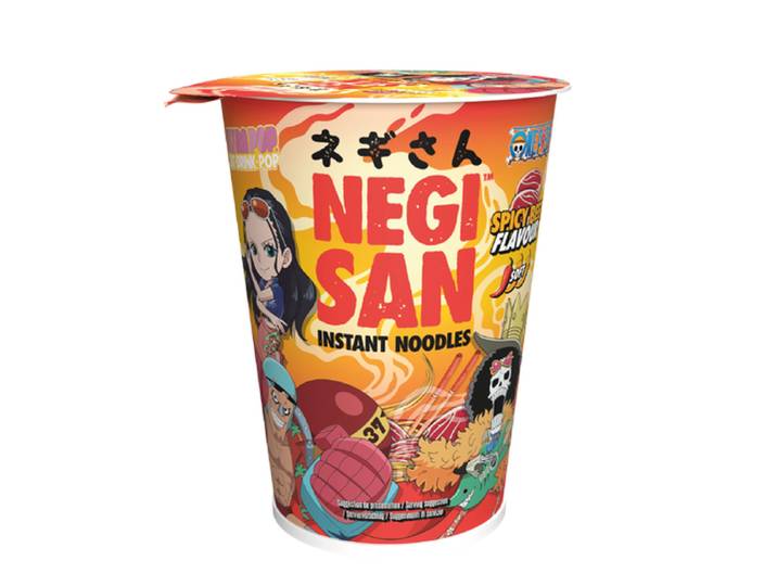 Ultra Pop Negisan ONE PIECE - Nouilles instantanées saveur bœuf épicé - 65 g
