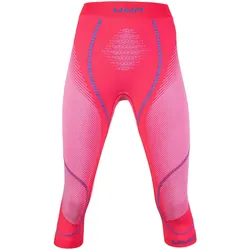 UYN Ambityon 3/4 Funktionsunterhose Damen geranium/lime/atlantic S/M