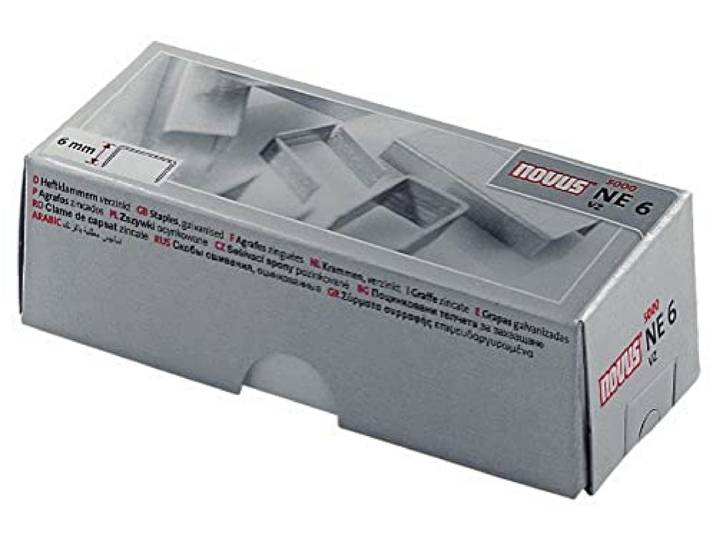 Novus NE 6 nietjes (Doos van 5000)