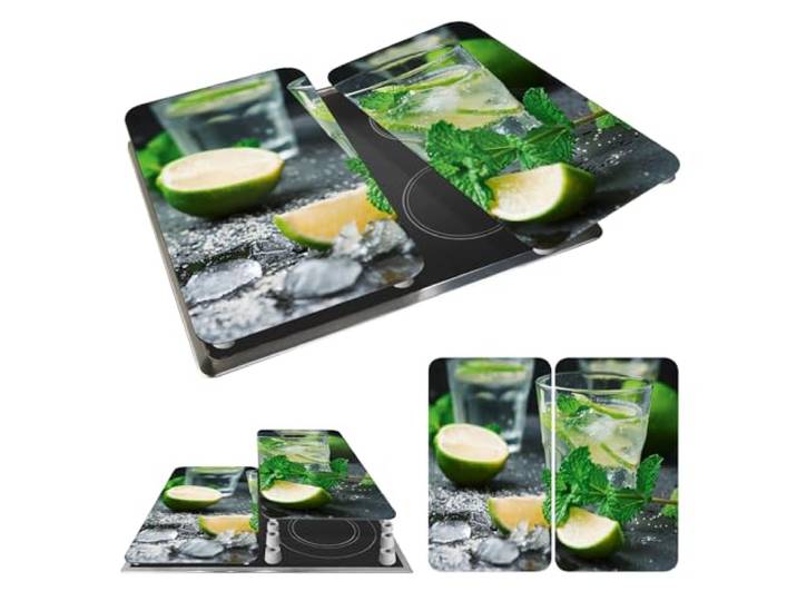 WENKO Fornuis Afdekplaten Universal Mod. Mojito, set van 2