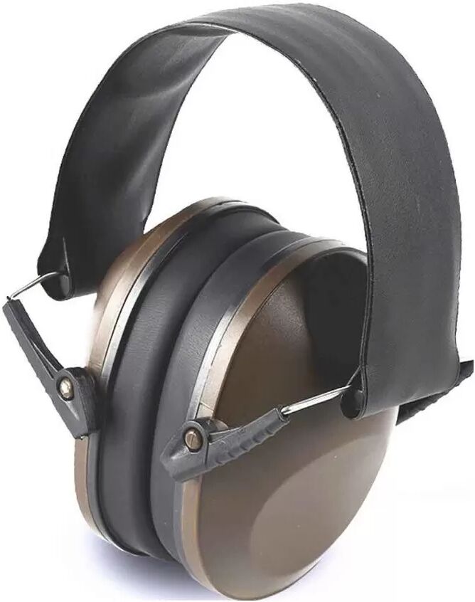 INF Casque Anti-Bruit: Protection Auditive pour Tir, Sommeil et Industrie Marron