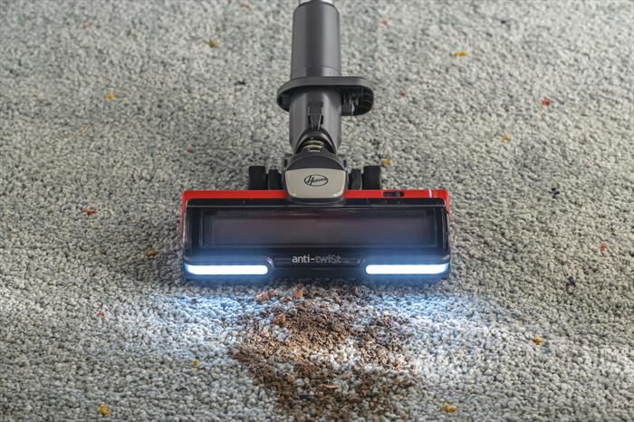Hoover Aspirapolvere Ricaricabile Hf910h 011-rosso, Titanio