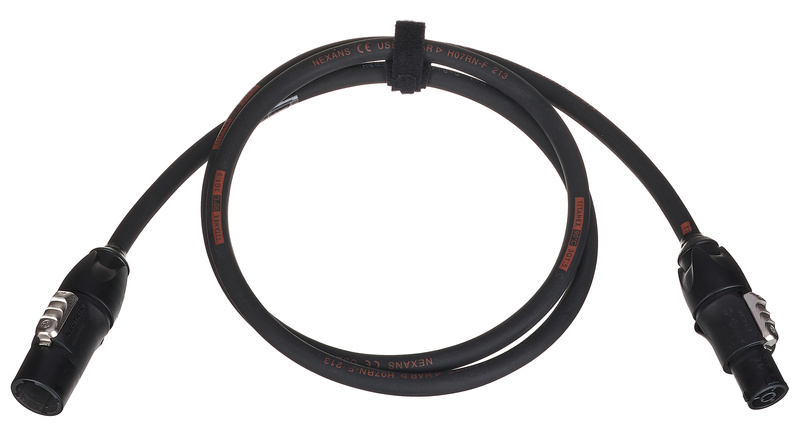 Cordial CFCA 1,5 FCB-True1 Power Twist nero