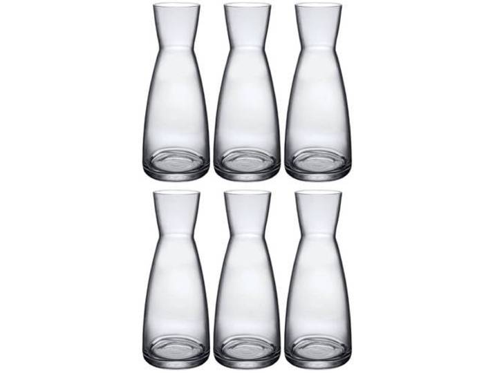 Bormioli Rocco Karaffen / Waterkaraffen Ypsilon - Transparant - 1 liter - 6 stuks