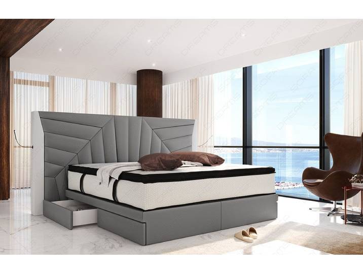 Boxspringbett Monaco Stoffbezug