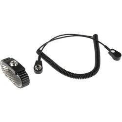 RS PRO, Zubehör Arbeitsschutz, 10mm Stud-Stud Adjustable Wrist Band (Statikschutz)