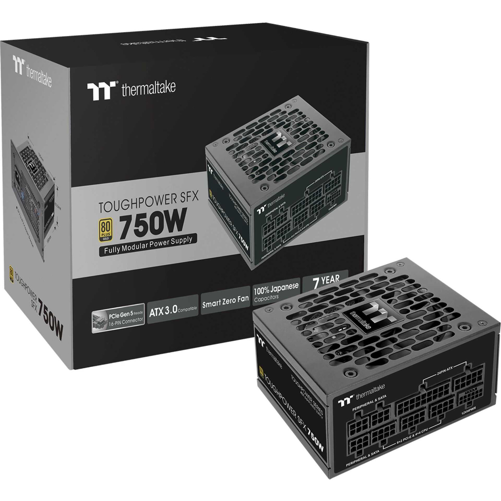Thermaltake Toughpower SFX 750W voeding voor de pc