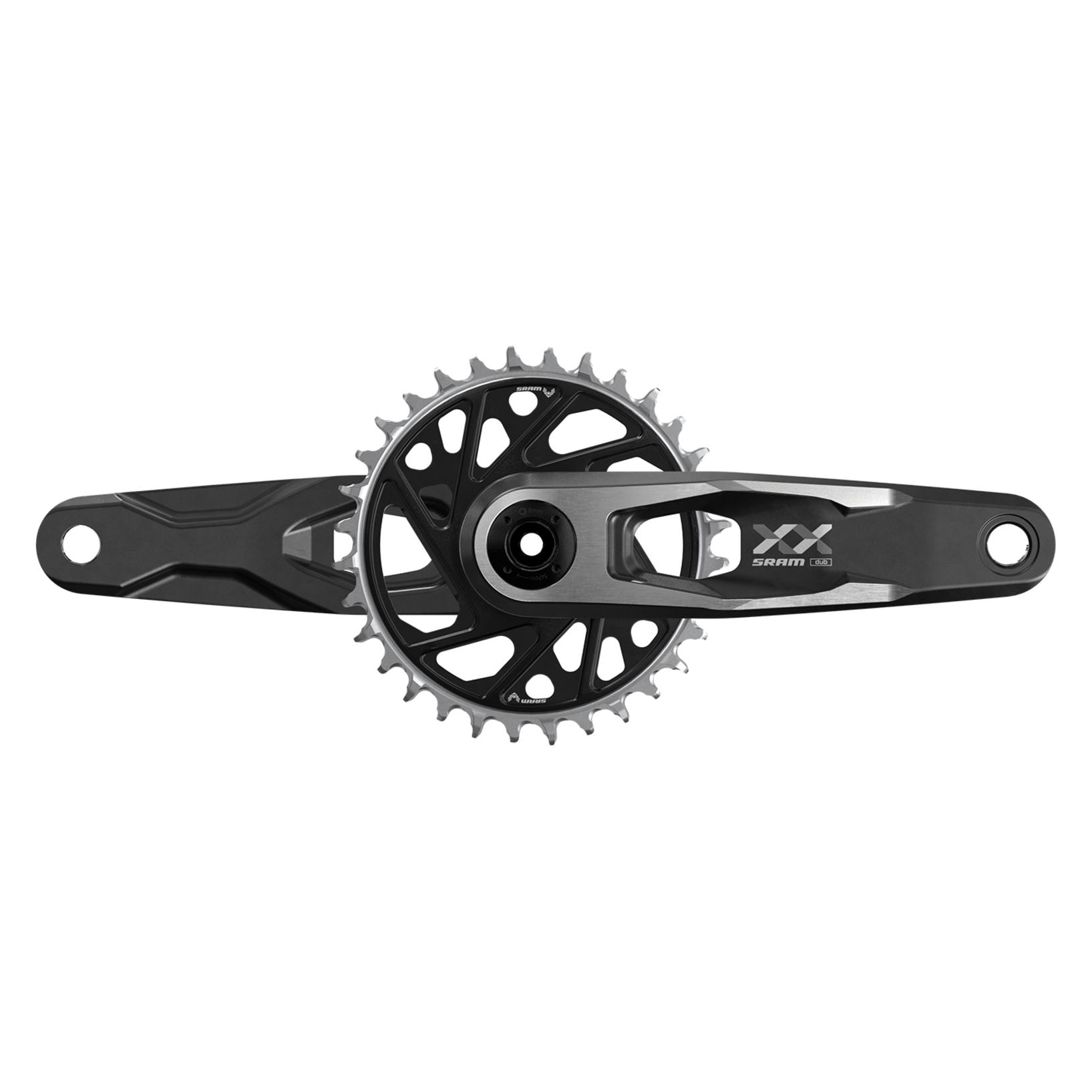 Sram XX DH T-Type CL55 DUB 1x7-fach Kurbelgarnitur (155 mm) (00.6118.757.002)