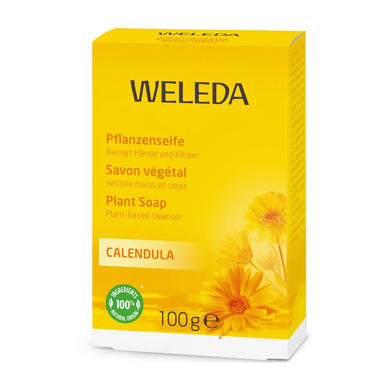 Weleda Calendula-Pflanzenseife, 100g 005120X6