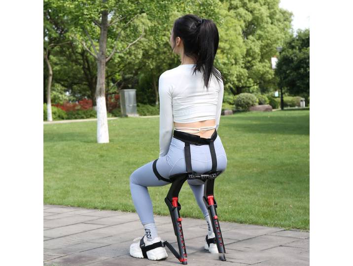 Exosquelette à hauteur réglable, siège portable, Support intégré, léger, travail spécial, tabouret de pêche, outil idéal pour les travailleurs debout