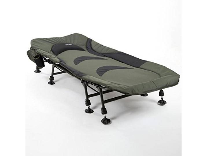 Mostal Relax Karpfenliege 8-Bein Angelliege Deluxe Gästebett