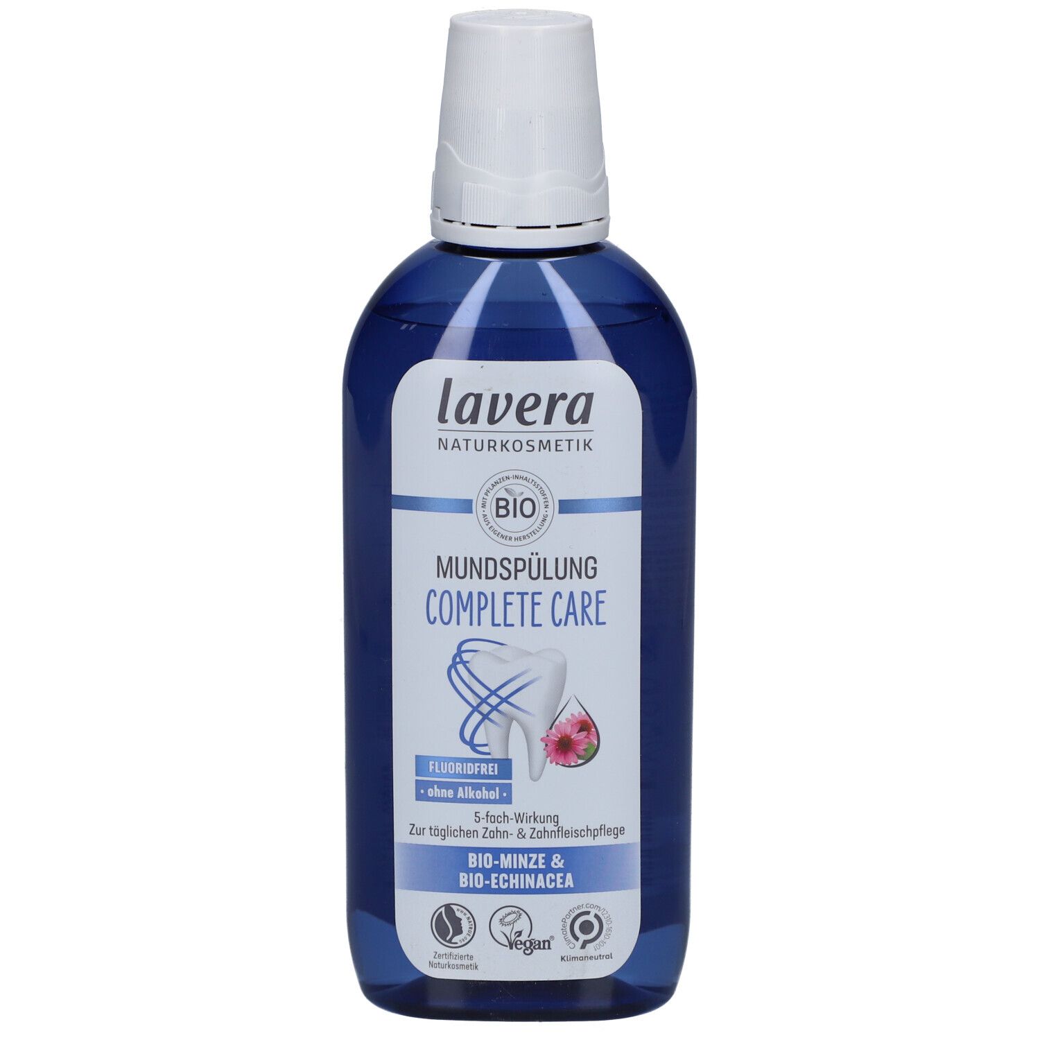 Lavera Mundspülung Complete Care fluoridfrei 400 ml Mundwasser